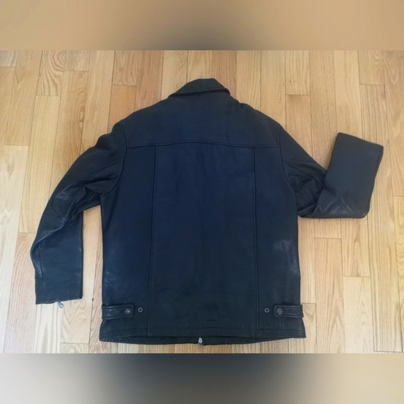 🌟HOST PICK x2 ⭐VINTAGE DANIER LEATHER JACKET with removable insulation liner. - Picture 2 of 7